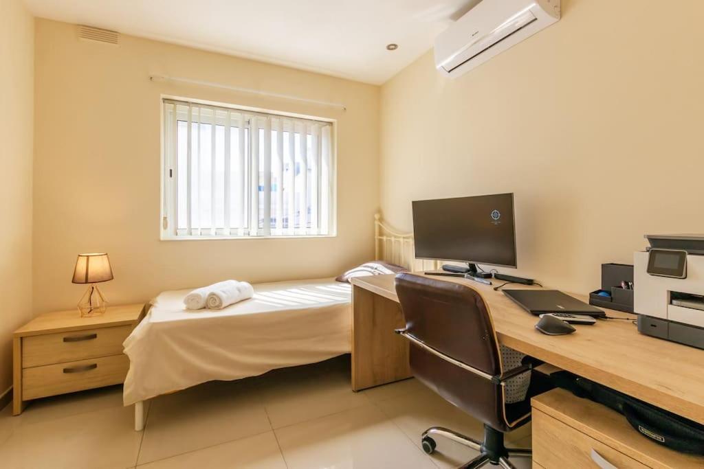 Modern 3 Bedroom Apartment Close To Paceville And Beach Is-Swieqi Exteriér fotografie